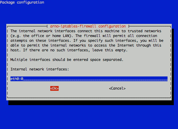 arno-iptables-firewall private network interfaces definition arno-iptables-firewall private network interfaces definition